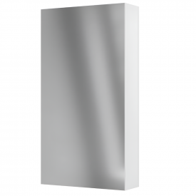 Зеркальный шкаф в ванную Van Mebles Панорама 400х750 L белый