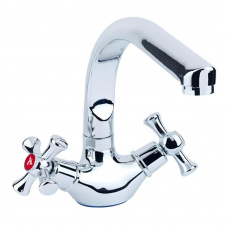 Смеситель для кухни AQUATICA PL-4B255C двухвентильный, хром