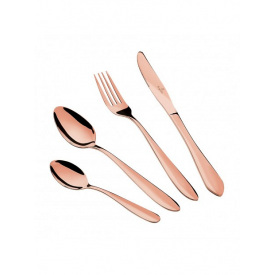 Набор столовых приборов 24 предмета Berlinger Haus Metallic Line Rose Gold Edition (BH-2623)