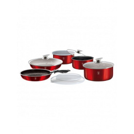 Набор 12 предметов посуды Berlinger Haus Metallic Line Burgundy Edition (BH-1674)