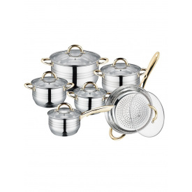 Набор посуды 12 предметов Royalty Line (RL-1231G)