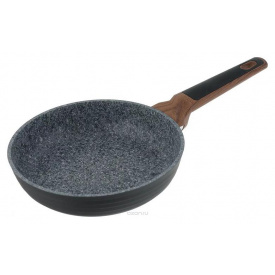 Сковородка с 5-слойным антипригарным покрытием Fissman Diamond 24 см Grey (DP36071)