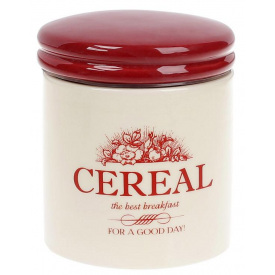Банка Bona керамическая Английский Шиповник CEREAL 12.3х10.2х12см DP37806