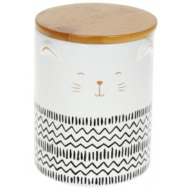 Банка для продуктов 600мл Animal White Bona DP118073