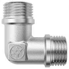 Уголок латунный MIRAYA 1/2" НН 90°
