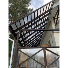 Поликарбонат сотовый SOTON NANO прозрачный 8 мм Краматорск