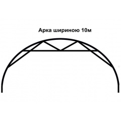 Теплиця "Західна-10х10" 10х10х4.5м + плівка 150 мкм+ зигзаг профіль Харків