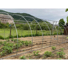 Каркас теплиці "Дарина підсилена" 4х8м, труба 30х30мм Ізмаїл