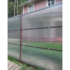Сотовый поликарбонат Lexan прозрачный UV2 6мм Киев
