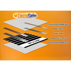 Heat Plus Stripe HP-SPN-305-110 инфракрасная пленка для теплого пола (ширина 50 см) Киев