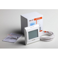 Терморегулятор М9.716 sensor (белый, черный) Николаев