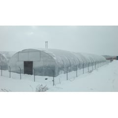 Теплица под ключ "Округлая 10х90" размером 10х90х4.3 м Киев