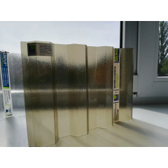Профильный поликарбонат (прозрачный шифер) Suntuf бронза Solar Control Сумы