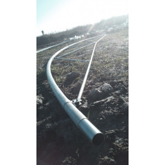 Каркас теплицы "Округлая 10х60" размером 10х60х4.3м Лубны