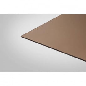 Монолитный поликарбонат Ultraplast Solid 5мм, 2.05х6.1м, Бронза