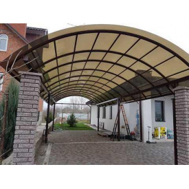 Полікарбонат Монолітний 3 мм бронза 2,05*6,10 м