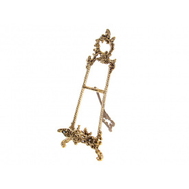 Декоративная латунная подставка для тарелки 24 см Stilars AL113796