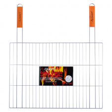Решетка для гриля skaut 54х38см с двумя деревянными ручками Kamille KL226055
