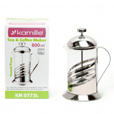 Стеклянный заварник Frenchpress 800мл KL225532 Kamille