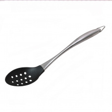 Кухонная шумовка из пластика и нержавеющей стали 34см KL225345 Kamille