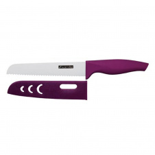 Кухонный нож для хлеба из керамики white KL225066 Kamille