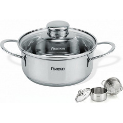 Пароварка Bambino 3 предмета Fissman DP36999 Червоноград