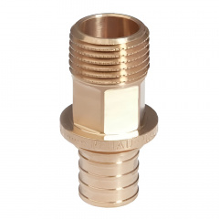 Переход латунный Rehau Rautitan RX+ 1"x3/4" (456316001) Буча