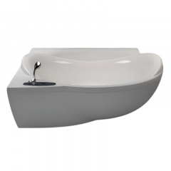 Ванна пристенная WGT Water Spa Water Club L 1990х1490 угловая, белая Весёлое