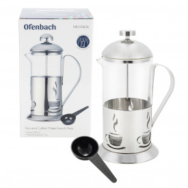 Заварник френчпресс с мерной ложкой 800ml для чая и кофе KL226217 Kamille