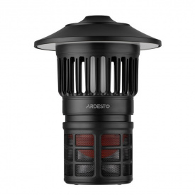 Лампа антимоскитная аккумуляторная с солнечной батареей Ardesto MSK-SB3555 Black