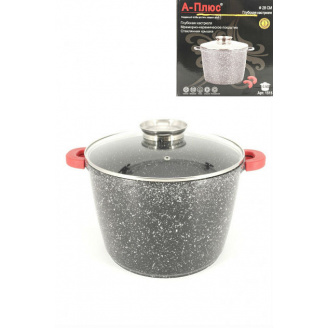 Каструля алюмінієва 10,9л d-28 см A-Plus AP-1515