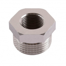Футорка латунная SOLOMON 2"x1" ВН, никель