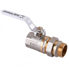 Шаровой кран Quality Professional 1 1/4" прямой, латунь Ірпінь