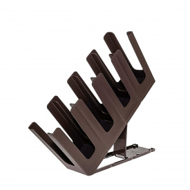 Диспенсер для стаканов с подставкой One Chef 45 × 24 × 12 см Коричневый