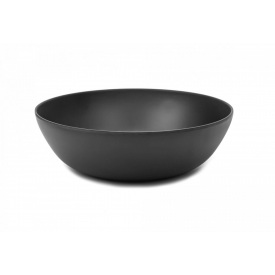 Блюдо круглое One Chef глубокое из меламина 3 л 29,8×9,2 см Черное