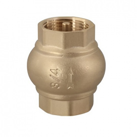 Обратный клапан REIGER 1/2" ВВ, латунь