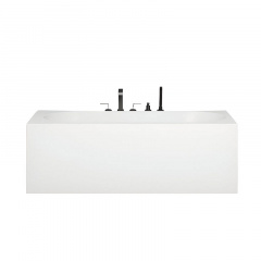 Ванна отдельностоящая WGT Water Stone FIORE 1800x800 прямоугольная, белая (с покрытием MIRASOFT) Кропивницкий
