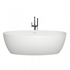 Ванна отдельностоящая WGT Water Stone OLIVIA 1780x920 овальная, белая (с покрытием MIRASOFT) Ужгород
