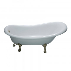 Ванна отдельностоящая WGT Water Stone CLASSICO 1710x810 овальная, белая Вишневое