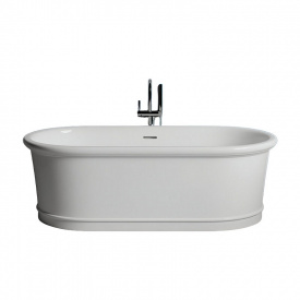 Ванна отдельностоящая WGT Water Stone CLOE 1790x890 овальная, белая матовая