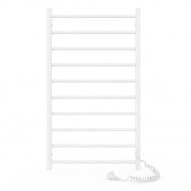 Полотенцесушитель электрический Laris Альфа ЧФ10 900х500 вертикальный, белый глянец (77700066)