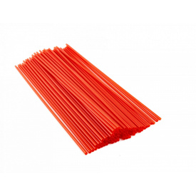 Трубочка для коктейля круглая One Chef 3×265 мм 300 шт красная