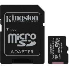Фото - Карта пам'яті Kingston microSDHC 256GB Canvas Select + A1 (W100/W85) + адаптер SD (6519924) Карта пам'яті Kingston microSDHC 256GB Canvas Select + A1 (W100/W85) + адаптер SD (6519924)
