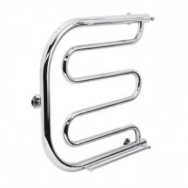 Полотенцесушитель водяной Laris Фокстрот П6 500х500мм, нержавеющая сталь, хром (71207103)