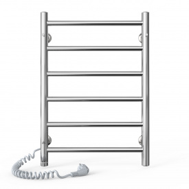 Полотенцесушитель электрический Laris Альфа П6 600х400 вертикальный, хром (73207812)