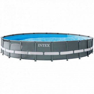 Intex Каркасний басейн Intex 26334 ULTRA XTR (610х122 см) з піщаним фільтром, сходами, підкладкою і тентом