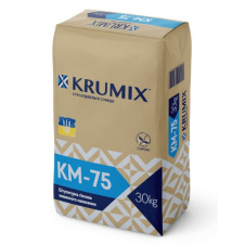 Машинная штукатурка гипсовая Krumix (Крумикс) КМ-75, 30кг