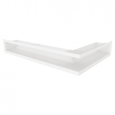 Вентиляційна решітка ліва SAVEN Loft Angle 90х400х600 біла