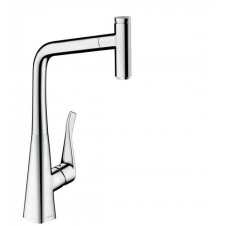 Змішувач Hansgrohe Metris M 71 Select 320 1jet кухонний Sbox (73803000)