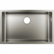 Hansgrohe S719-U660 під стільницю 710х450 (43428800) Stainless Steel